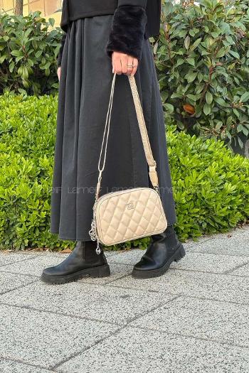 Mink With Suspenders Skin Hand Bag Arm Bag Bag