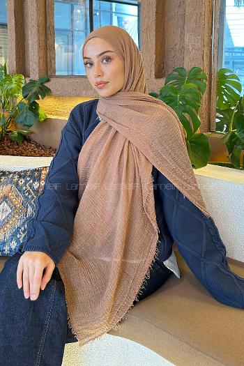 Honey Cotton Fabric Straight Shawl