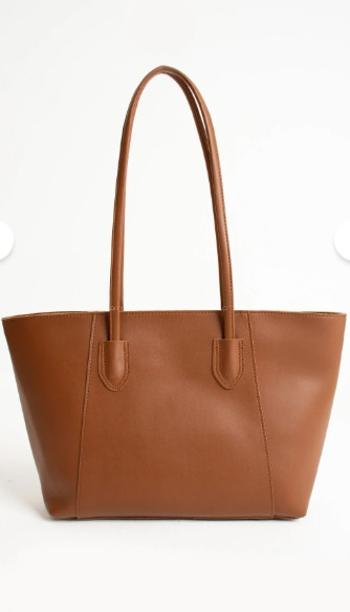 Lamelif Suni Deri Elena Kadın Çanta Taba