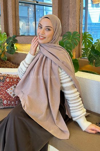 Mink Linen Straight Shawl