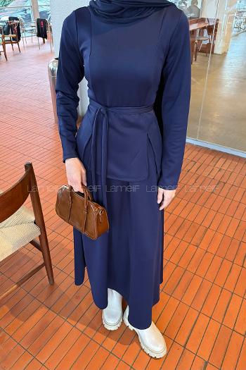 Lamelif Dalgıç İkili Takım Lacivert