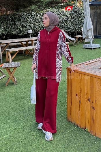 Lamelif Dijital Takım Bordo