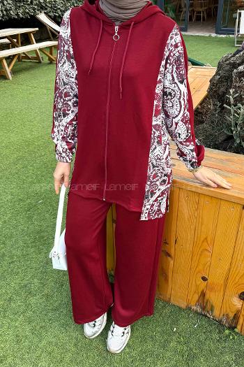 Lamelif Dijital Takım Bordo