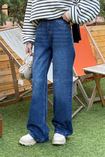 Lamelif Eskitme Palazzo Jean Koyu Mavi