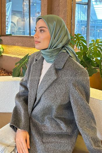 Lamelif Star Eşarp Çağla Yeşili