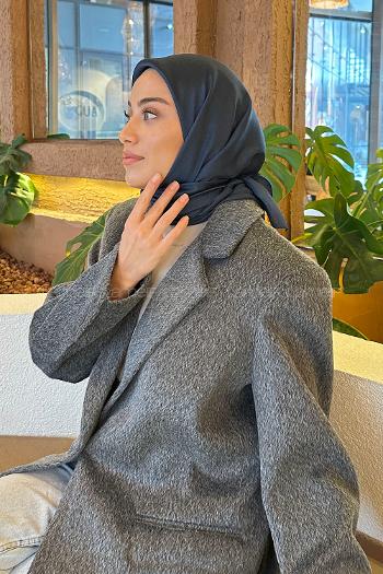 Lamelif Star Eşarp Parlament Mavi