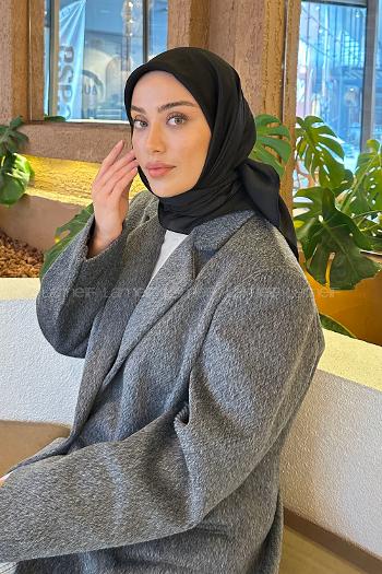 Lamelif Star Eşarp Siyah