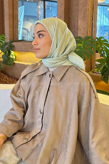 Lamelif Star Eşarp Su Yeşili