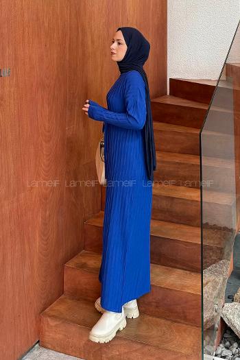 Saxe Crew Neck Knitwear Dresess