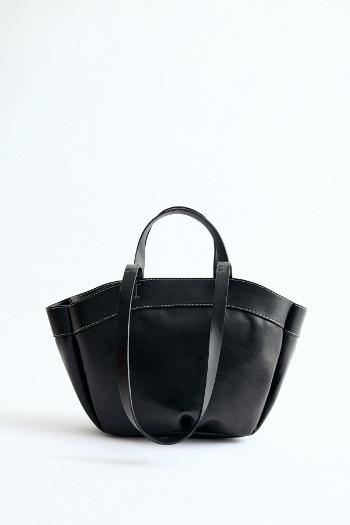 Lamelif Kadın Çift Saplı Tote Çanta Pablo Siyah