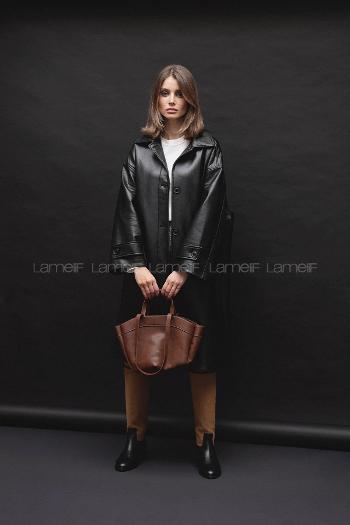 Lamelif Kadın Çift Saplı Tote Çanta Pablo Taba