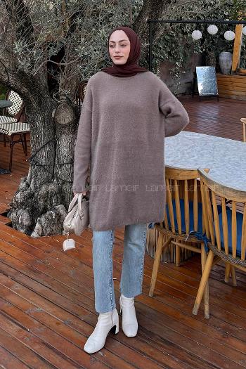 Lamelif Sakal Kumaş Kazak Vizonrengi