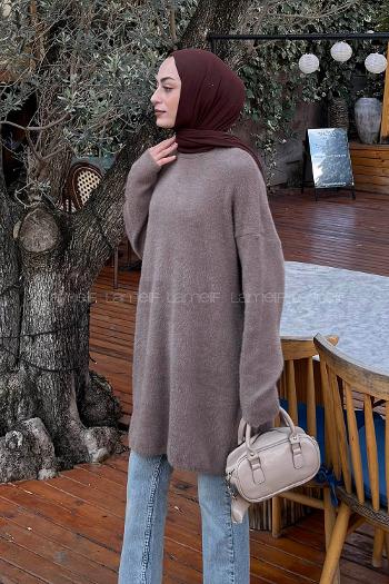 Lamelif Sakal Kumaş Kazak Vizonrengi