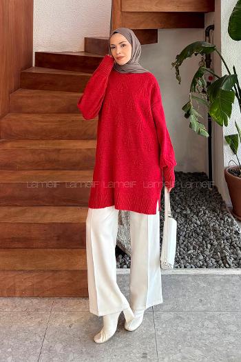 Lamelif Nakışlı Kazak Nar Çiçeği