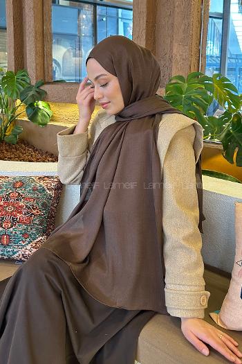 Lamelif Star Şal Acı Kahve