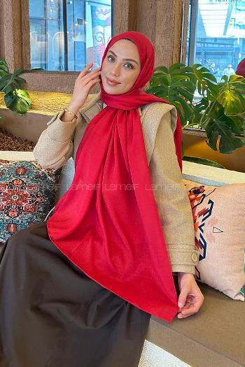 Lamelif Star Şal Kırmızı