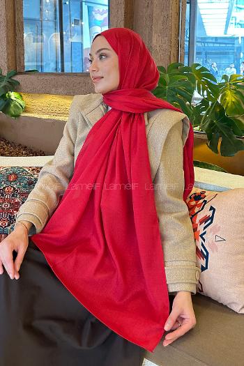 Lamelif Star Şal Kırmızı