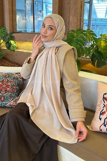 Lamelif Star Şal Koyu Taş