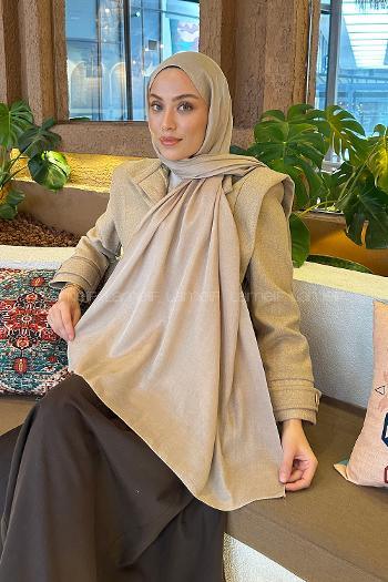 Lamelif Star Şal Vizon