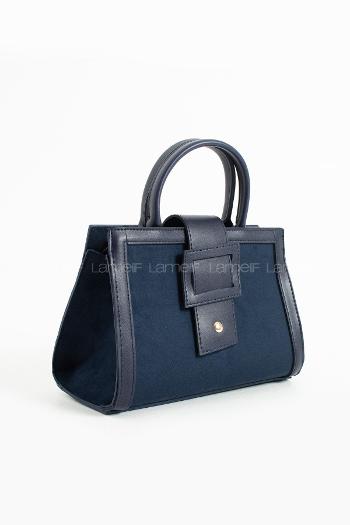Navy Blue With Suspenders Skin Arm Bag Bag