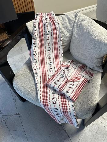 Lamelif Hello Kitty Desenli Pijama Takımı
