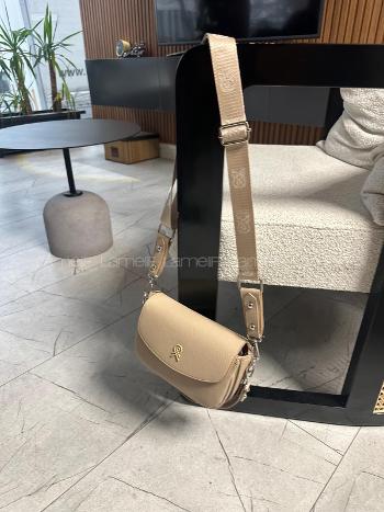 Mink With Zipper Skin Hand Bag Bag
