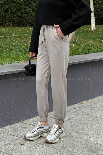 Mink Elastic Trousers Normal Waist Bottom Tracksuit