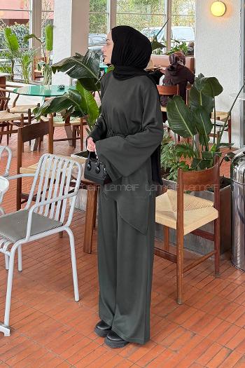 Lamelif Asimetrik Oyhso Takım Haki