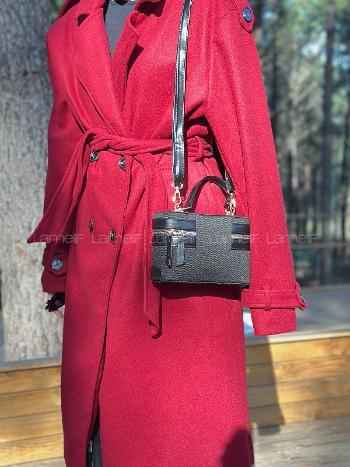 Black With Suspenders Bag