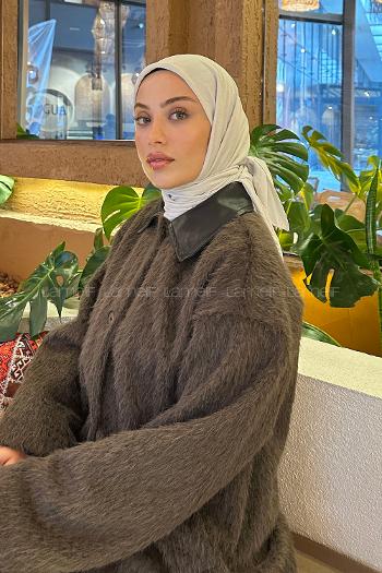 Lamelif Comfort Pamuk Eşarp Taş