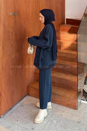 Lamelif Eşofman Takımı Lacivert