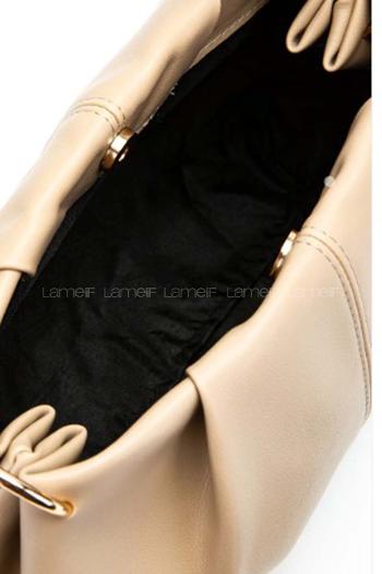 Mink Buckle Skin Hand Bag Bag