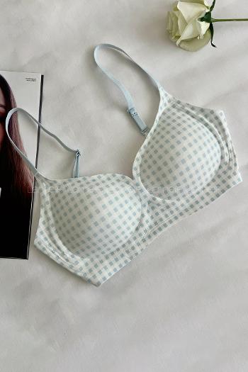 Lamelif İhracat Kare Desen Hafif Destekli Sütyen