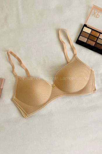 Lamelif Marbella Mikro Presli Kapsız Lazer Sütyen