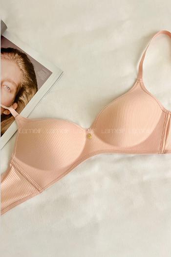 Lamelif Marbella Mikro Presli Kapsız Lazer Sütyen