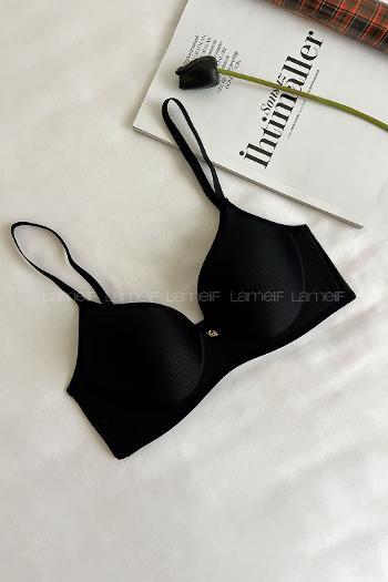 Lamelif Marbella Mikro Presli Kapsız Lazer Sütyen