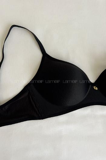 Lamelif Marbella Mikro Presli Kapsız Lazer Sütyen