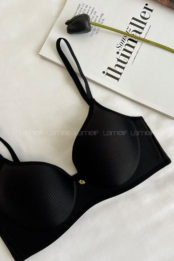Lamelif Marbella Mikro Presli Kapsız Lazer Sütyen