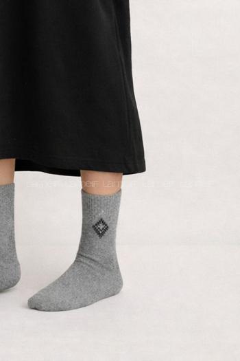 Lamelif Hakiki Yün Çorap