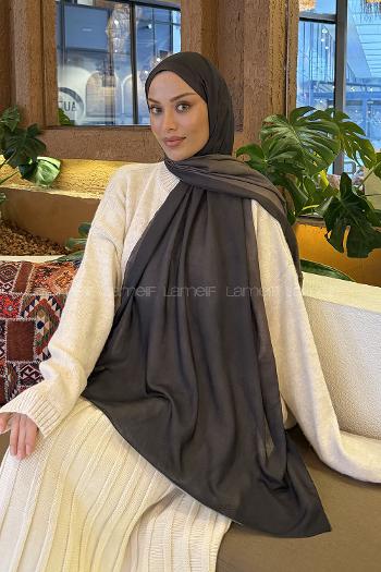 Lamelif Bulut Desen Müslin Şal Asker Yeşili