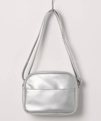 Silver Buckle Skin Hand Bag Bag