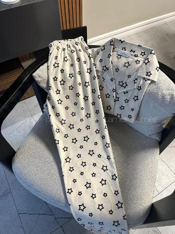 Lamelif Yıldız Detaylı Pijama Takımı