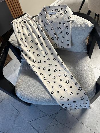 Lamelif Yıldız Detaylı Pijama Takımı