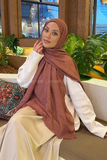 Honey Cotton Fabric Straight Shawl
