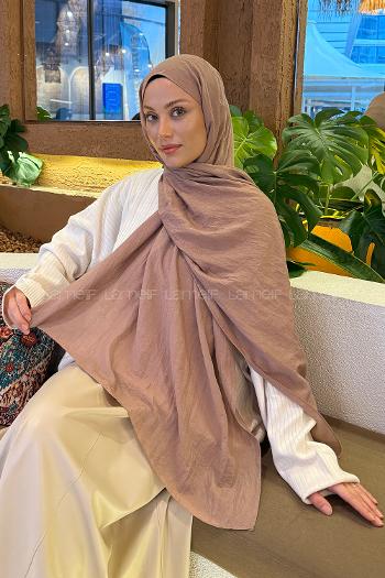 Lamelif Comfort Pamuk Şal Soft Pudra