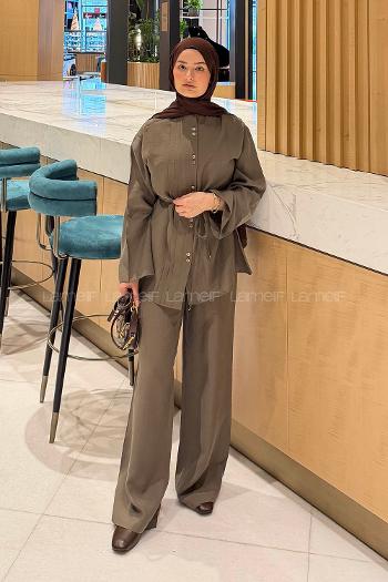 Lamelif Tensel İkili Takım Haki