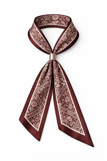 Claret Red Foulard