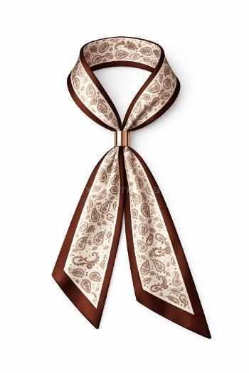 Brown Foulard