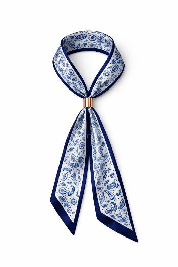 Navy Blue Foulard