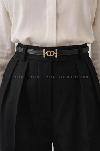 Lamelif Gold Tokalı İnce Kadın Kemer,Pantolon Kemeri ,Gömlek Kemeri Çeket Kemeri